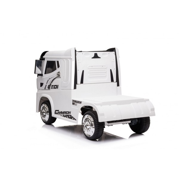Продукт Акумулаторен камион с ремарке-контейнер 4X4,12V с меки гуми с кожена седалка - 0 - BG Hlapeta